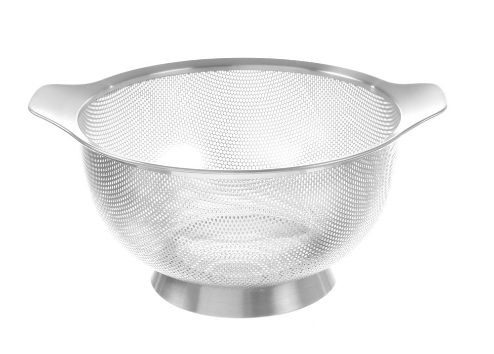 Gemüsesieb, perforiert, HENDI, ⌀260x(H)140mm
