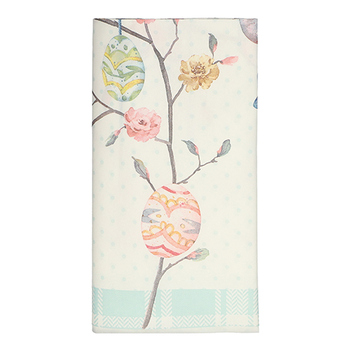 560 Tischdecke, stoffähnlich, Airlaid 120 cm x 180 cm "Easter Branch"