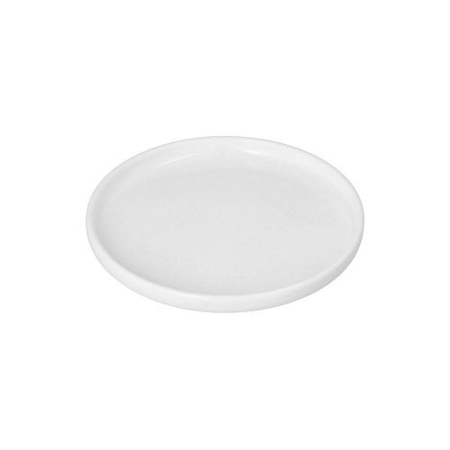 5184 Teller Porzellan rund Ø 12 cm · 1,2 cm weiss "Ano"