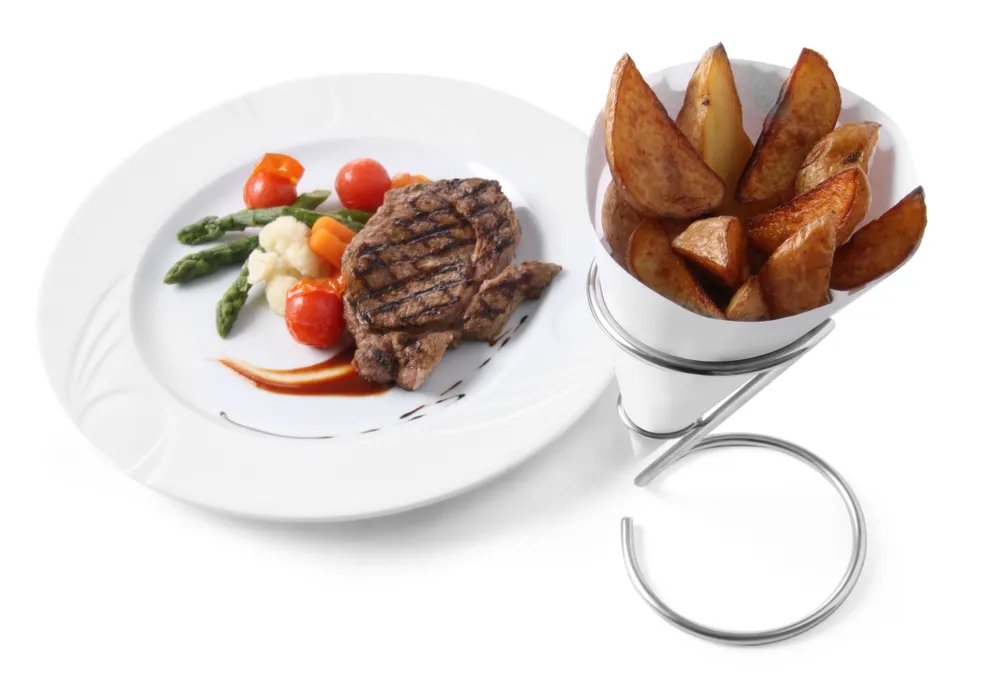 Pommestütenhalter, ⌀110x(H)175mm Pommestütenhalter, ⌀110x(H)175mm