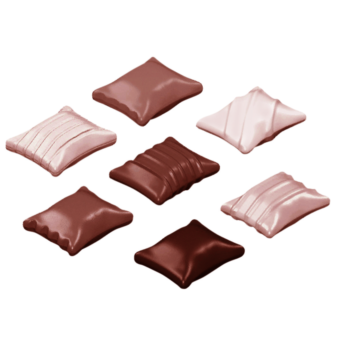 Schokoladen Form - italienische Ravioli 6 Figuren