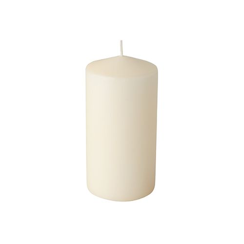 6 Stumpenkerzen Ø 60 mm · 115 mm creme 1512 Stumpenkerzen Ø 60 mm · 115 mm creme