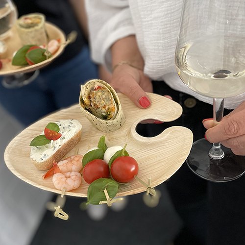 2800 Cater Plates "pure" oval 23,5 cm x 18 cm x 1,3 cm