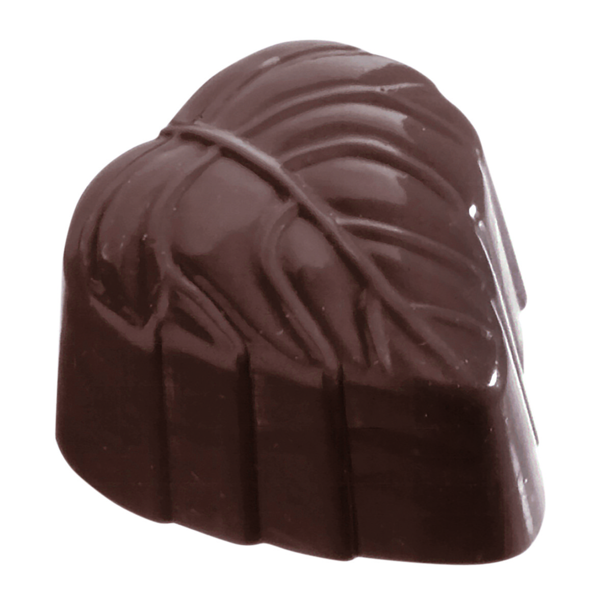 Schokoladen Form – Blatt, 37 x 31 x 16 mm Schokoladen Form – Blatt, 37 x 31 x 16 mm