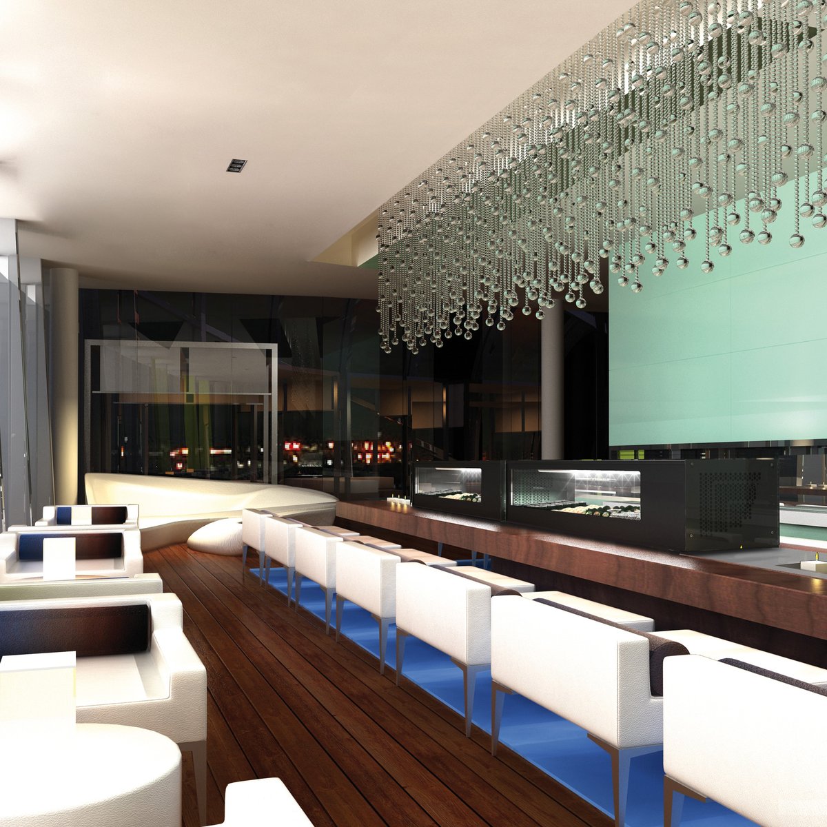 Kühlvitrine Logic Sushi 6 6x 1/3 GN x 40 mm Kühlvitrine Logic Sushi 6 6x 1/3 GN x 40 mm