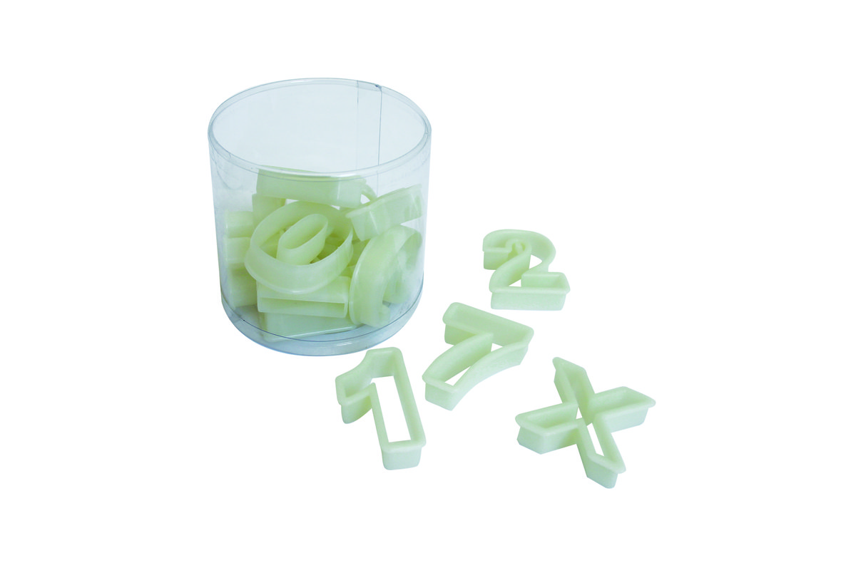 Ausstechersatz Zahlen