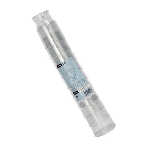 3200 Stiel-Gläser für Rotwein, PS 0,2 l Ø 7,2 cm · 10 cm glasklar einteilig