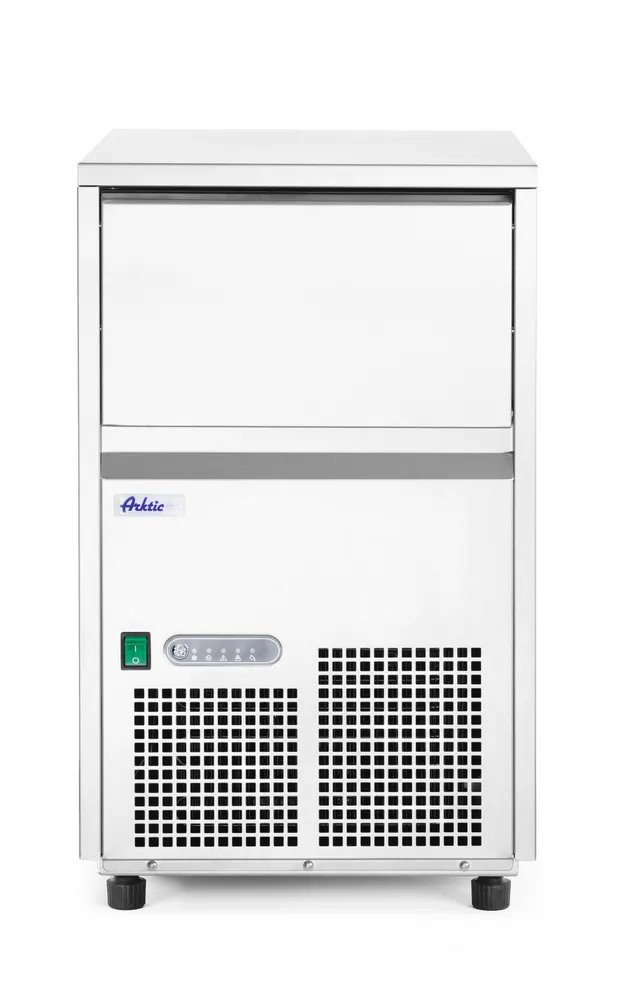Eiswürfelmaschine, Arktic, Silber, 220-240V/385W, 380x520x(H)637mm Eiswürfelmaschine, Arktic, Silber, 220-240V/385W, 380x520x(H)637mm