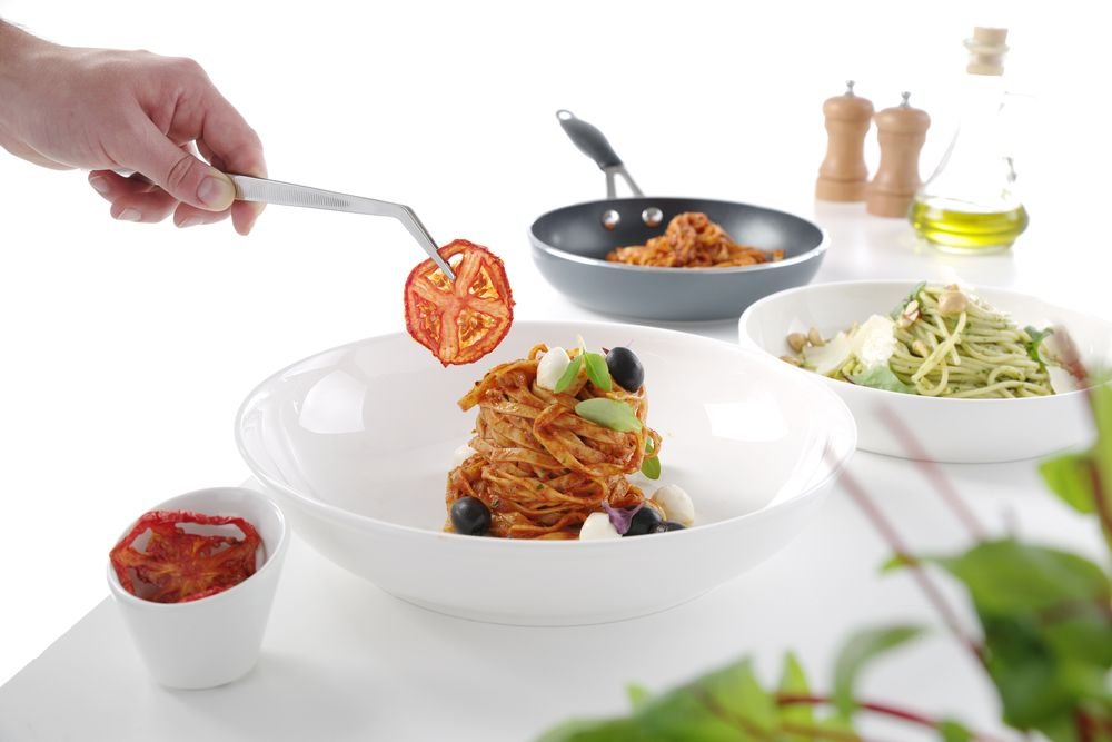 Pinzette, gebogen, HENDI, (L)305mm Pinzette, gebogen, HENDI, (L)160mm