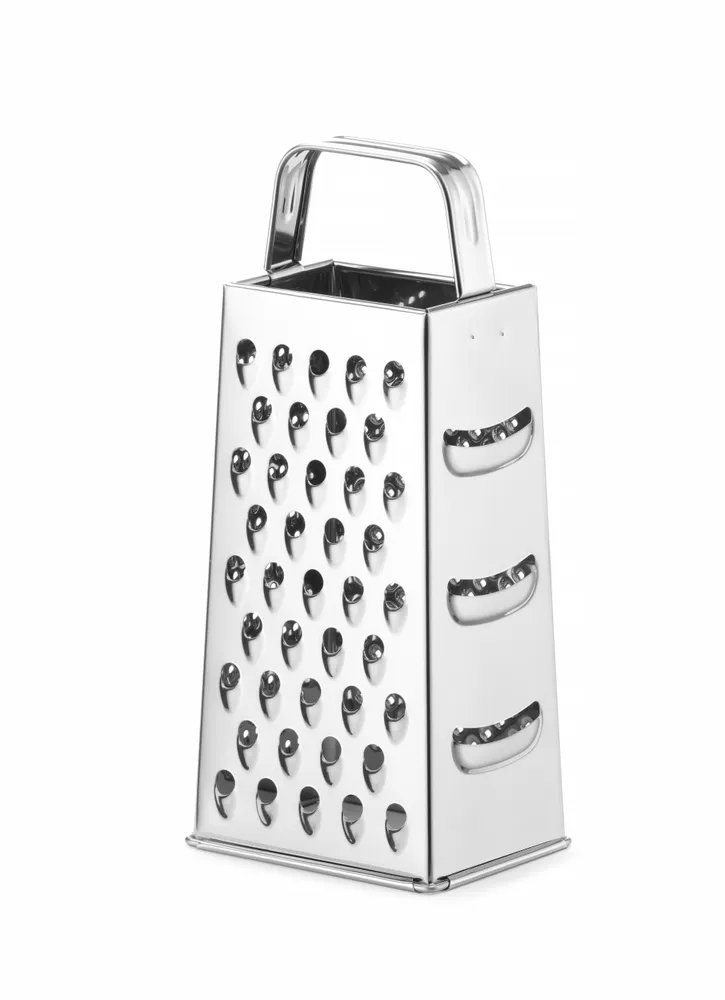 Vierkant-Küchenreibe, 90x65x(H)200mm Vierkant-Küchenreibe, 90x65x(H)200mm