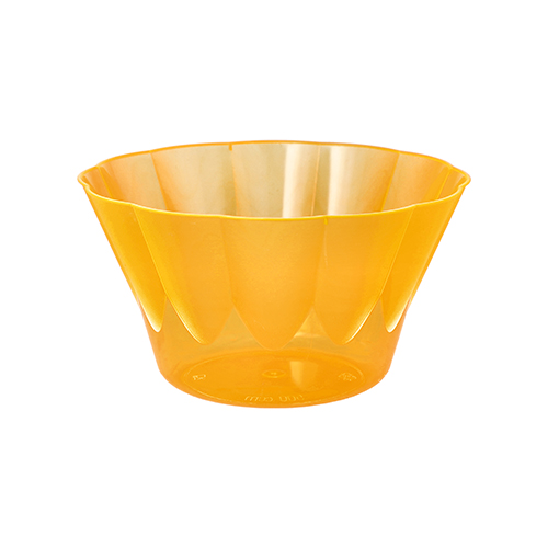50 Eis- und Dessertschalen, PS rund 500 ml Ø 13 cm · 7,5 cm orange 4800 Eis- und Dessertschalen, PS rund 500 ml Ø 13 cm · 7,5 cm orange