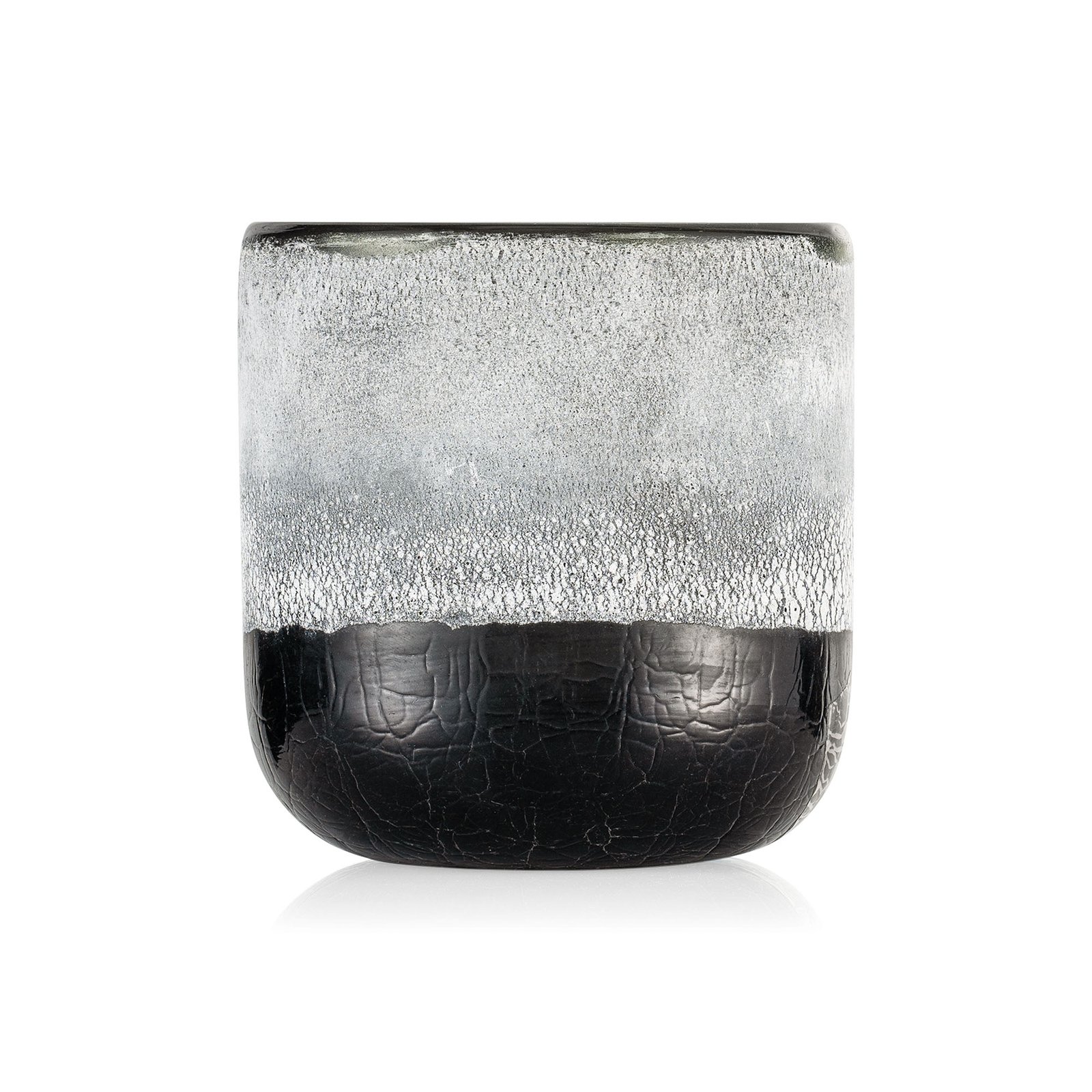 Frosted Graphite Grey YUYU, Ø 10 cm, Höhe 11 cm