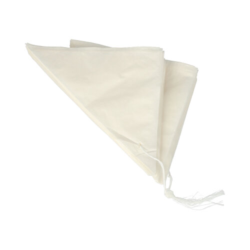 140000 Spitztüten, Pergament-Ersatz, gefädelt 19 cm x 19 cm x 27 cm weiss Füllinhalt 125 g, fettdicht