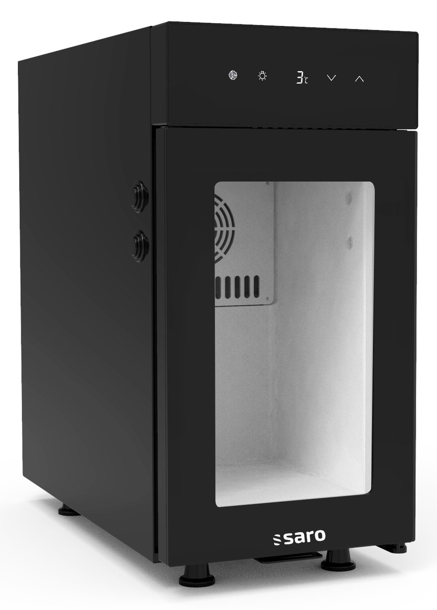 MilchkühlermitGlastürModellPAROS MilchkühlermitGlastürModellPAROS