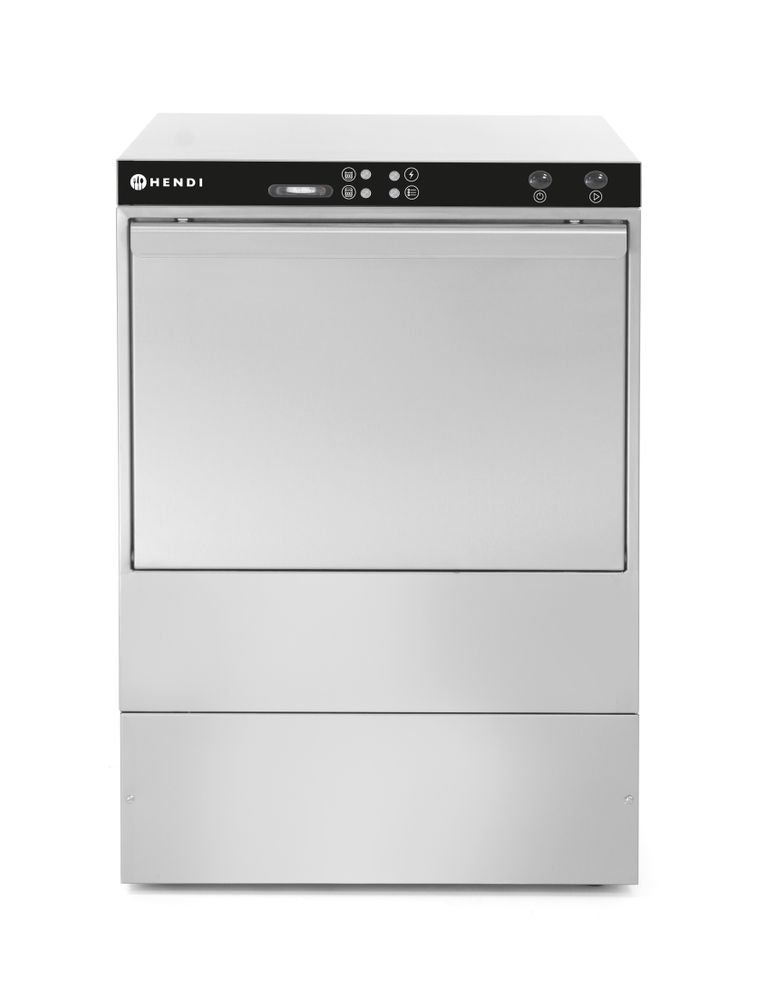 Geschirrspüler 50x50 - elektromechanische Steuerung, HENDI, 400V/6600W, 645x576x(H)837mm