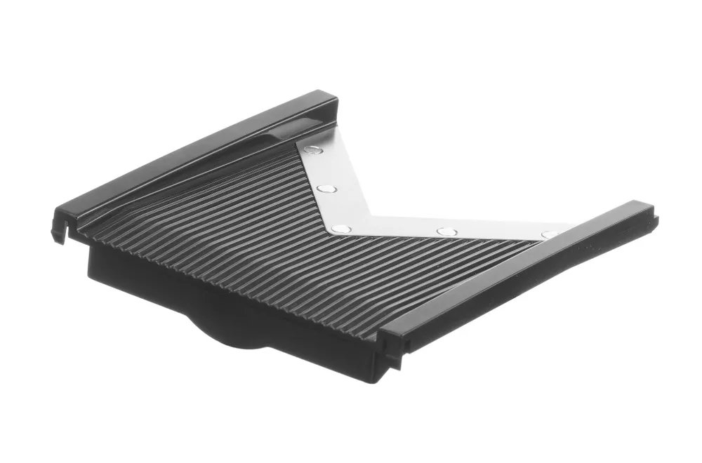 Mandoline V-förmig, Schwarz, 130x335x(H)75mm