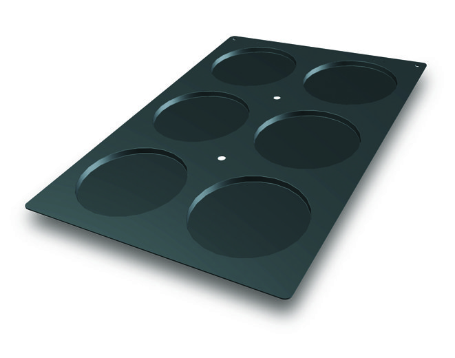 Backform aus Silikon Biskuit