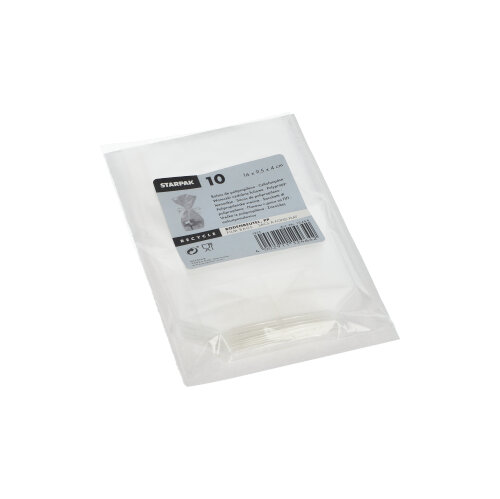 28800 Bodenbeutel, PP 16 cm x 9,5 cm x 4 cm transparent