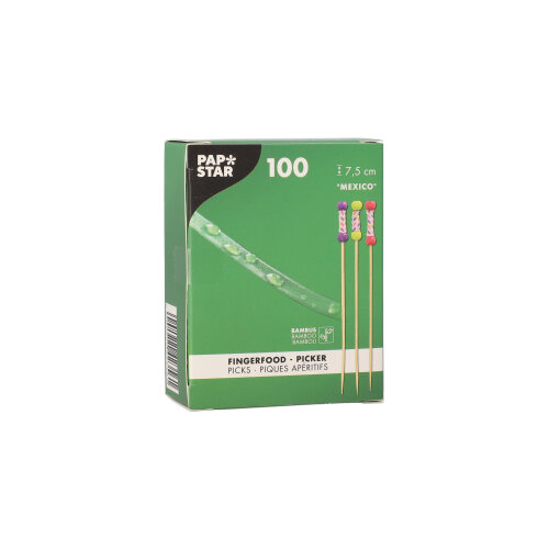 128000 Fingerfood - Picker 7,5 cm "Mexico"
