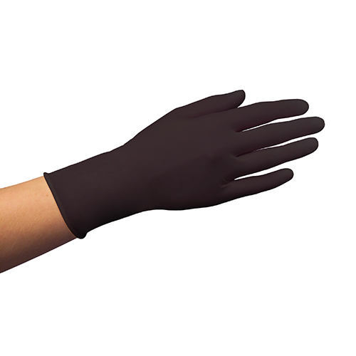 WORK-INN/PS Handschuhe, Nitril puderfrei "Black Soft" schwarz Größe XL