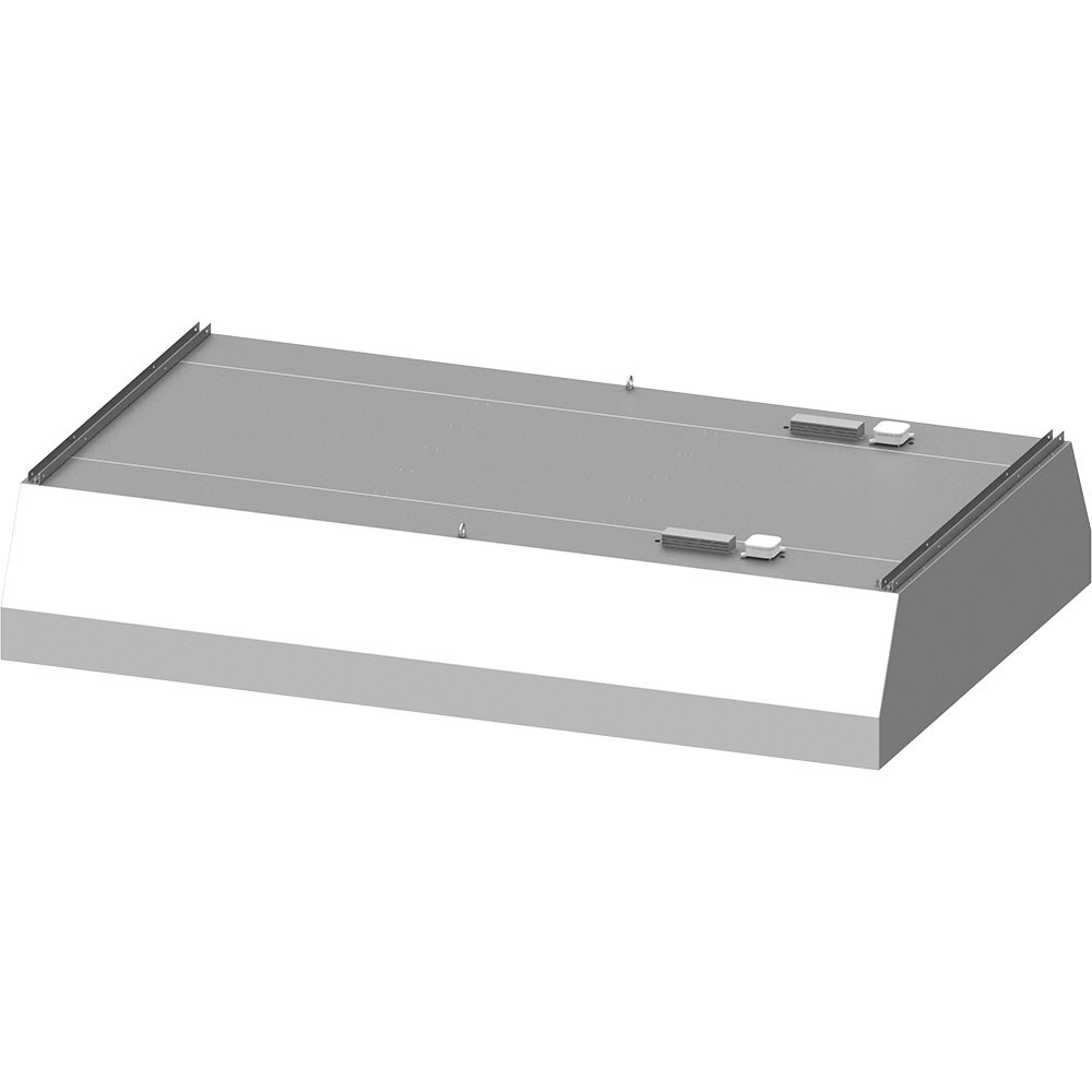 Deckenhaube "Basic Line", Trapezform 2900 mm x 1600 mm mit Flammschutzfilter Typ B