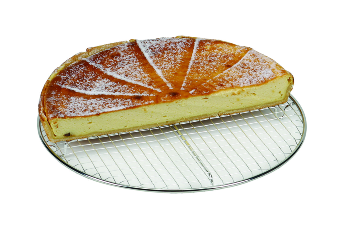 Tortengitter rund, Muster Karo, Ø: 320 mm