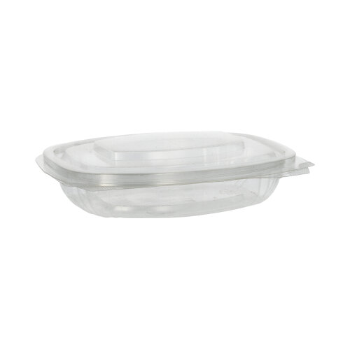 50 Feinkost- und Salatschalen mit Klappdeckeln, PLA "pure" 250 ml 3,1 cm x 16,1 cm x 13,2 cm glasklar 4800 Feinkost- und Salatschalen mit Klappdeckeln, PLA "pure" 250 ml 3,1 cm x 16,1 cm x 13,2 cm glasklar
