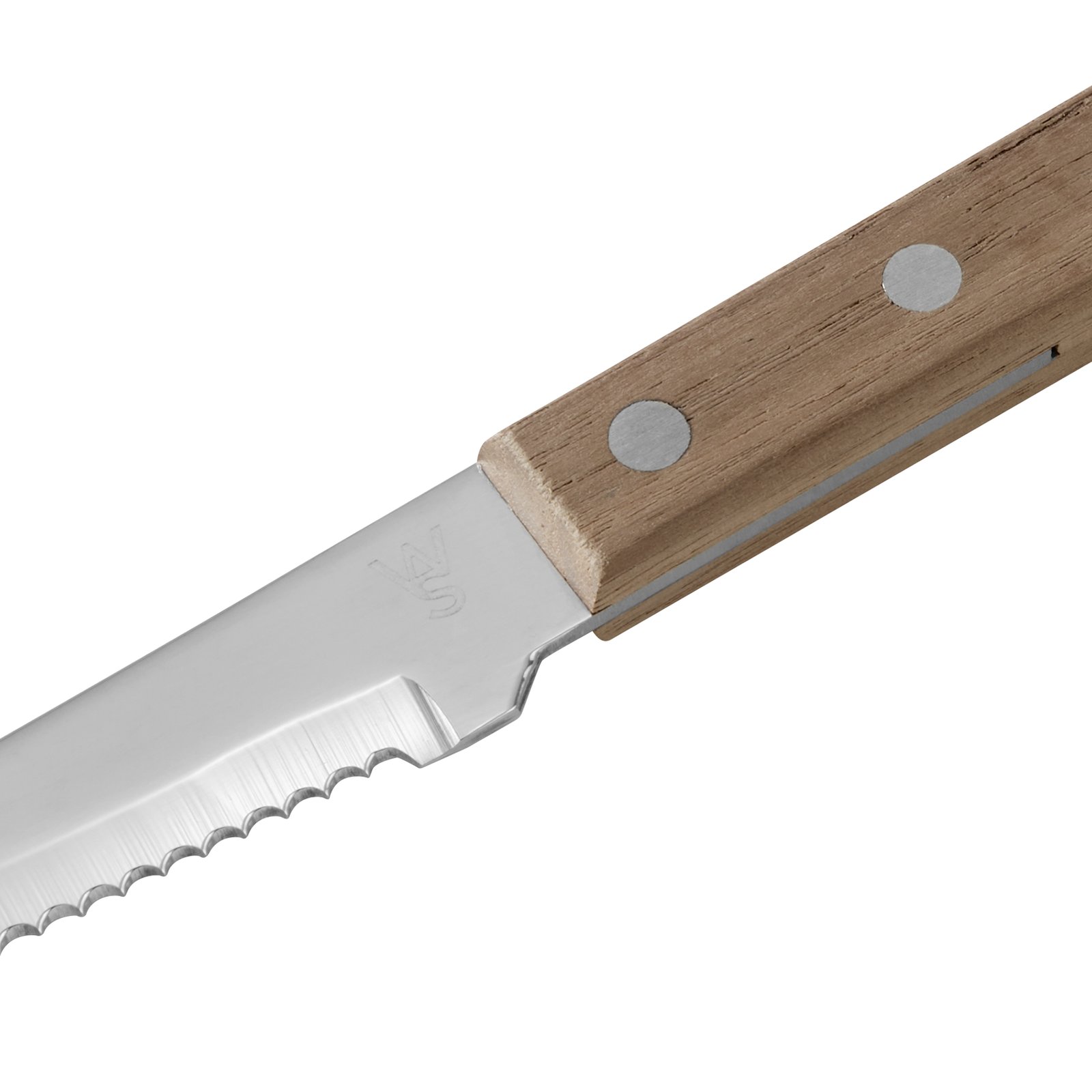 Steakmesser Set, mit Walnussholzgriff, 21 cm