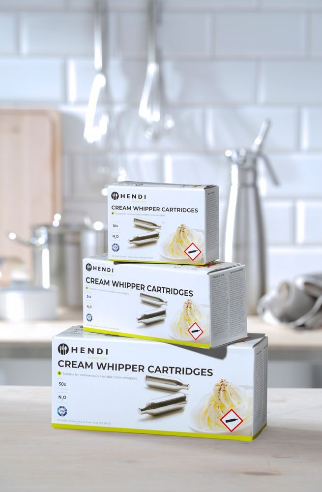 Sahnekapseln, HENDI, 50 Stk Sahnekapseln, HENDI, 24 Stk