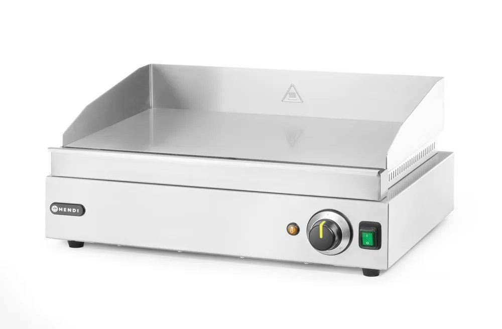 Grillplatte, Profi Line, glatte Ausführung, 230V/2400W, 527x404x(H)233mm