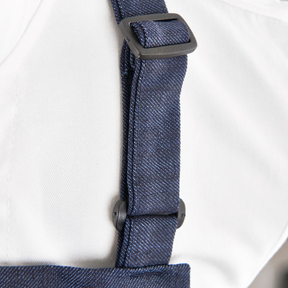 Nino Cucino Latzschürze, navy-blau, L. 92 cm