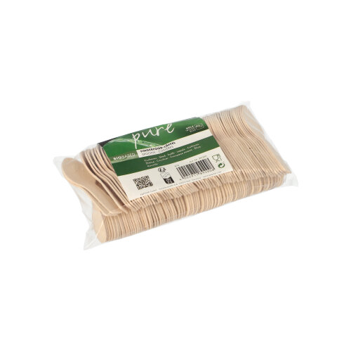 150 Fingerfood - Löffel, Holz "pure" 7,6 cm 226800 Fingerfood - Löffel, Holz "pure" 7,6 cm