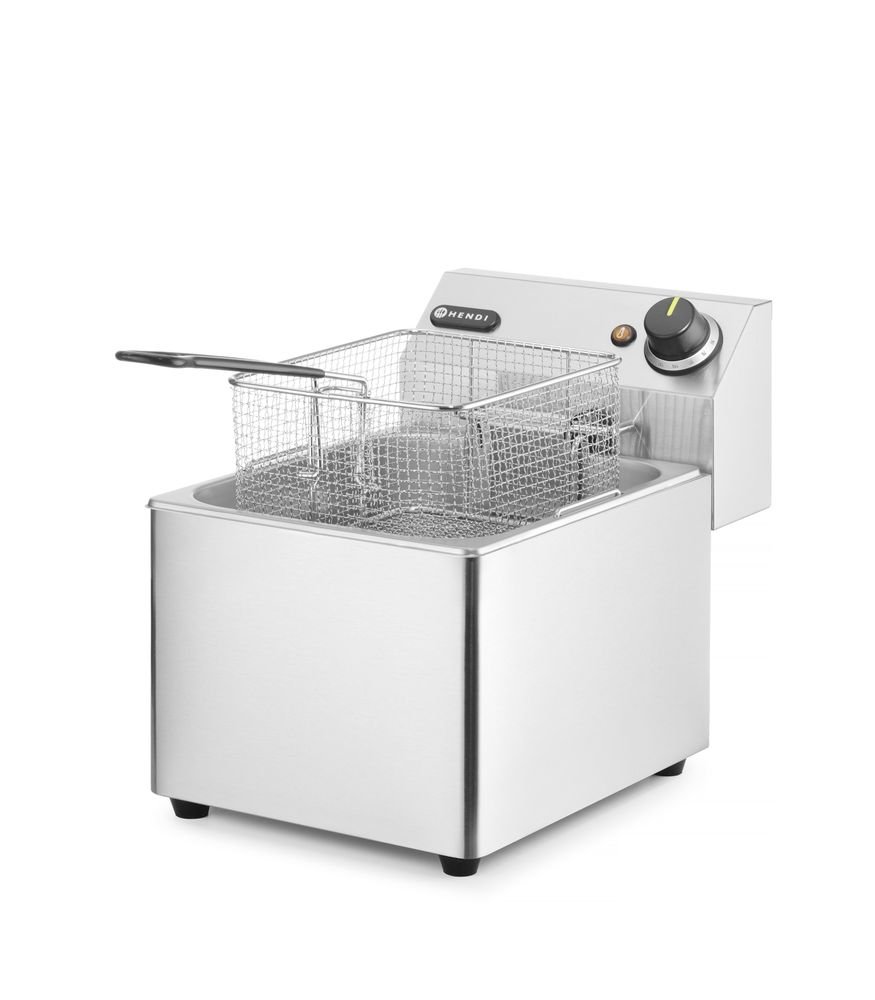 Fritteuse Kitchen Line - 8L, HENDI, Kitchen Line, 8L, 230V/3500W, 265x430x(H)350mm Fritteuse Kitchen Line - 8L, HENDI, Kitchen Line, 8L, 230V/3500W, 265x430x(H)350mm