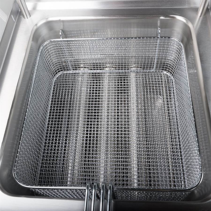 Gas-Fritteuse, 17 Liter Einzelbecken, Serie 700 ND, 40 x 70 x 85 cm Gas-Fritteuse, 17 Liter Einzelbecken, Serie 700 ND, 40 x 70 x 85 cm