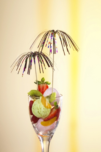 100000 Deko-Picker 15,5 cm "Feuerwerk" multicolor