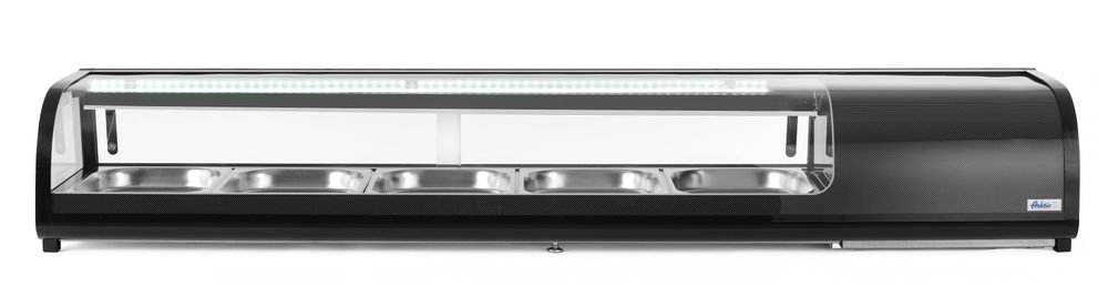 Sushi-Display, Arktic, 220-240V/190W, 1800x420x(H)265mm Sushi-Display, Arktic, 220-240V/190W, 1800x420x(H)265mm