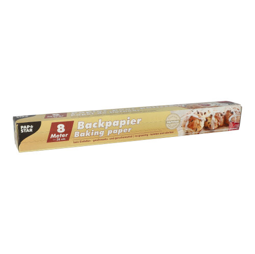 768 Backpapier 8 m x 38 cm braun in Faltschachtel