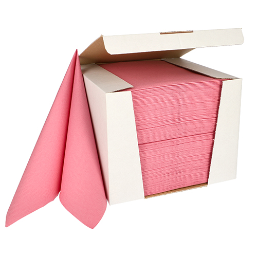 100 Servietten "ROYAL Collection" 1/4-Falz 40 cm x 40 cm rosa 12000 Servietten "ROYAL Collection" 1/4-Falz 40 cm x 40 cm rosa