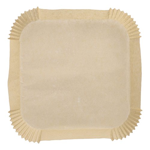 100 Backpapiere 23 cm x 23 cm x 4,5 cm braun für Heißluftfritteusen 18000 Backpapiere 23 cm x 23 cm x 4,5 cm braun für Heißluftfritteusen