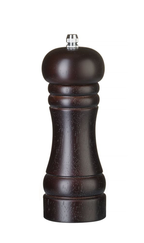 Pfeffermühle aus Holz, HENDI, Holz dunkel, ⌀57x(H)165mm