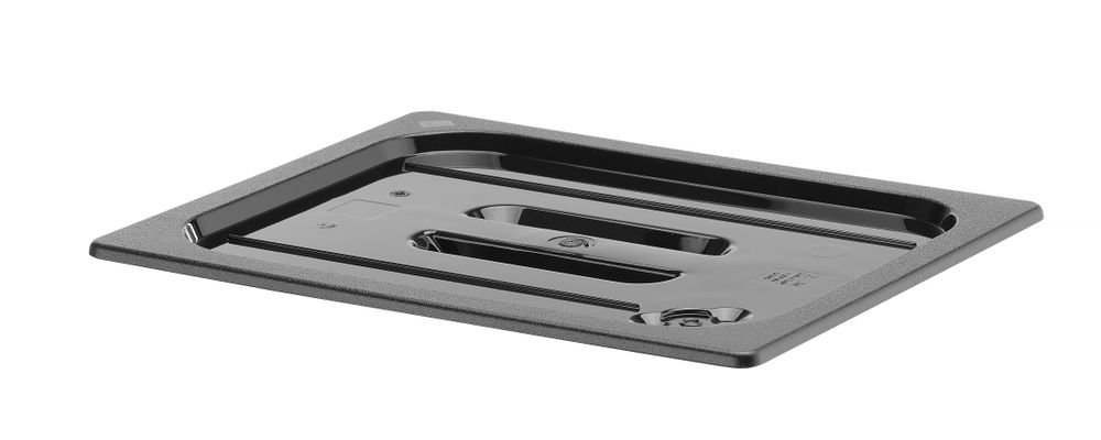Gastronorm-Deckel, HENDI, GN 1/2, Schwarz, 325x265mm