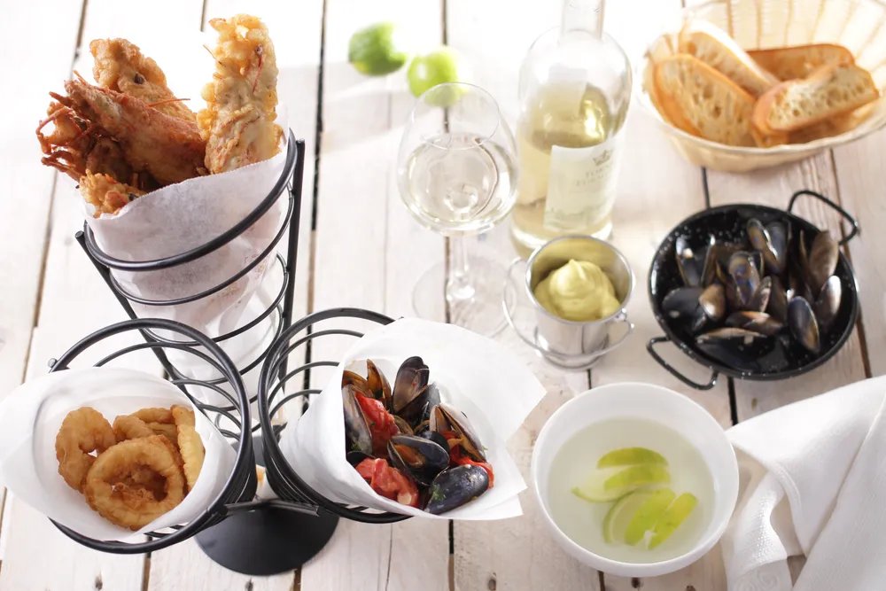 Pommestütenhalter, 270x270x(H)280mm