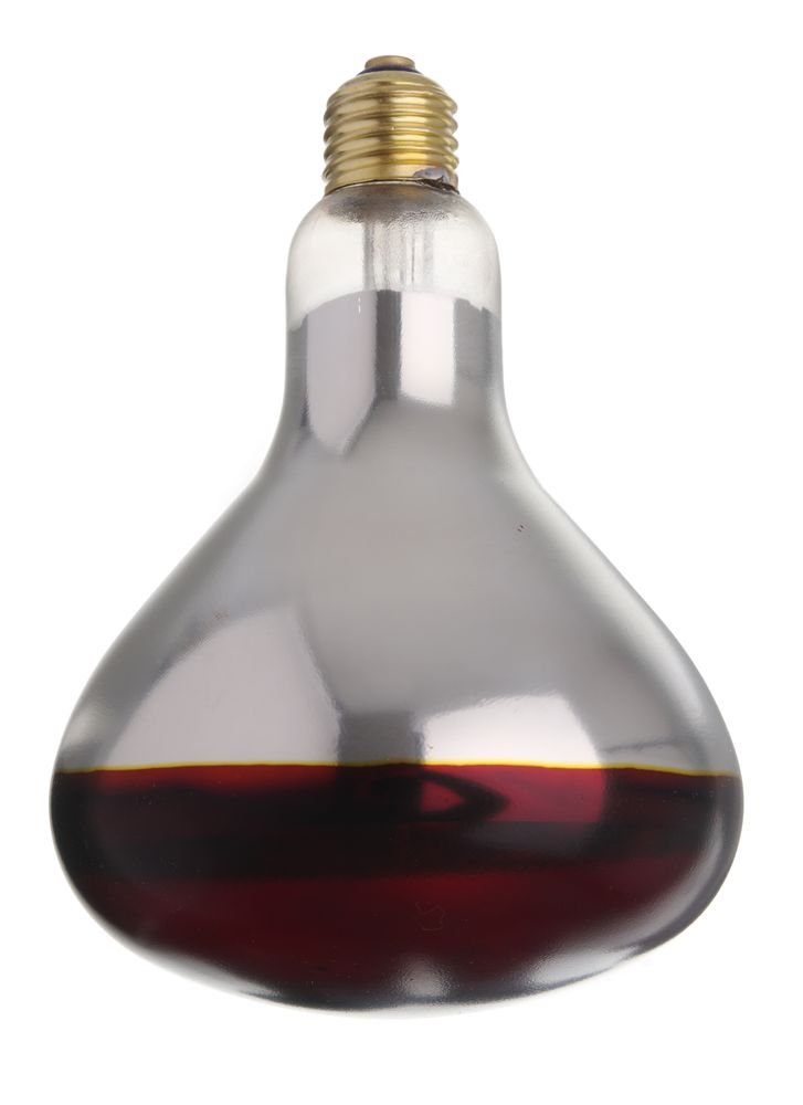 Infrarot-Glühlampe, HENDI, Rot, 230V/250W, ⌀125x(H)170mm Infrarot-Glühlampe, HENDI, Rot, 230V/250W, ⌀125x(H)170mm