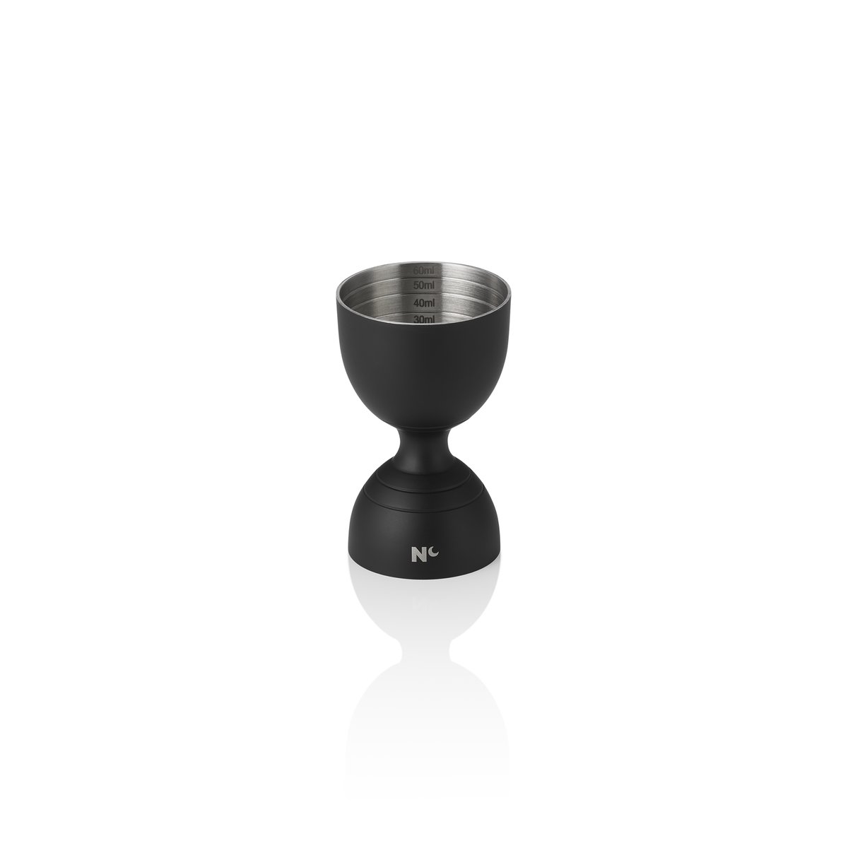 Jigger Rim Bell NOCTURN, Ø 5 cm, Höhe 8 cm, schwarz matt Jigger Rim Bell NOCTURN, Ø 5 cm, Höhe 8 cm, schwarz matt