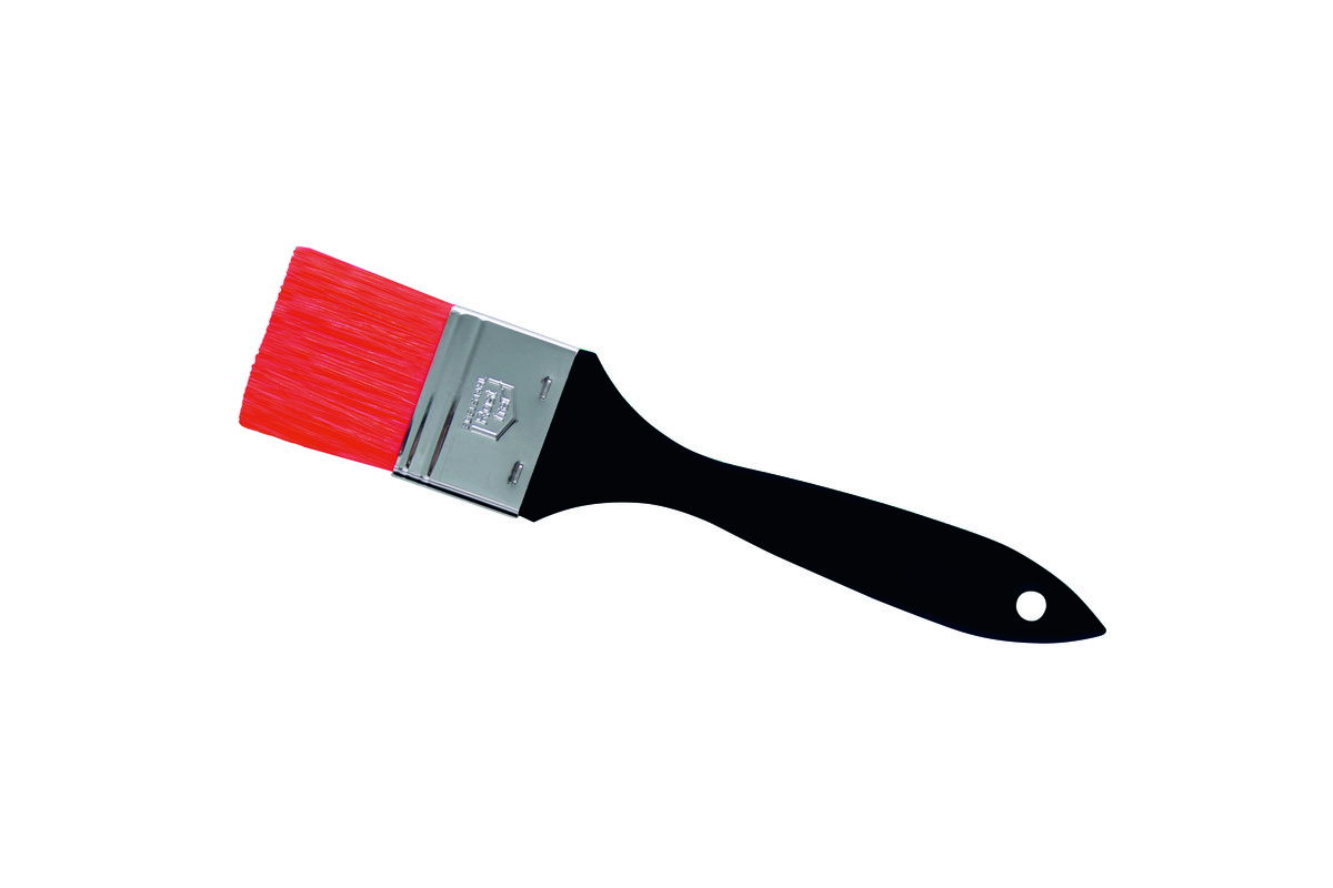 Bäckerpinsel, 60 mm, Roter Nylon Kunststoffstiel Bäckerpinsel, 60 mm, Roter Nylon Kunststoffstiel