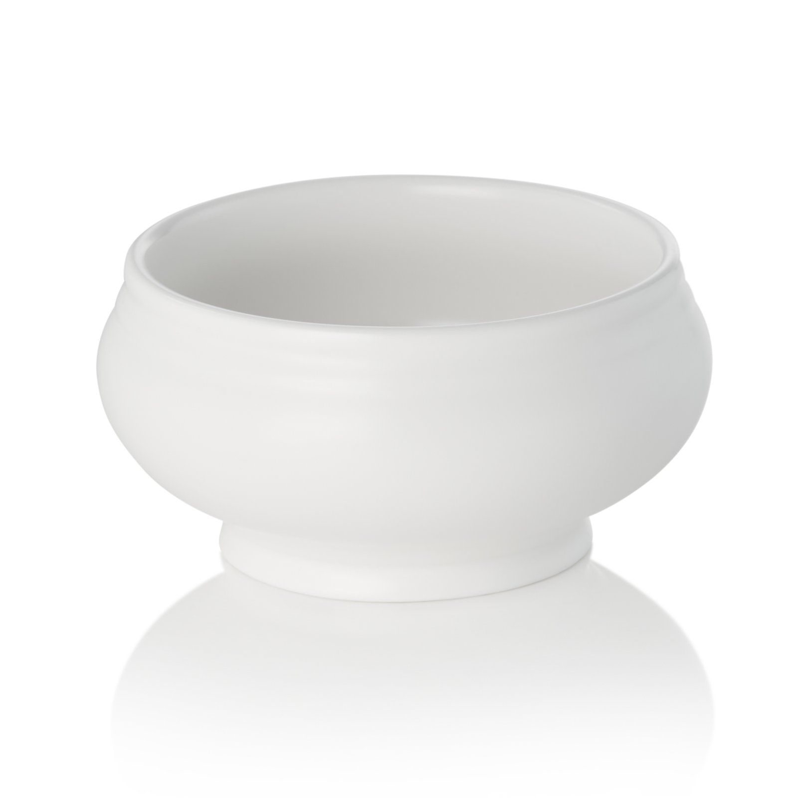 Terrine, 0,5 ltr., Ø 12,5 cm, weiß matt, Porzellan Terrine, 0,5 ltr., Ø 12,5 cm, weiß matt, Porzellan