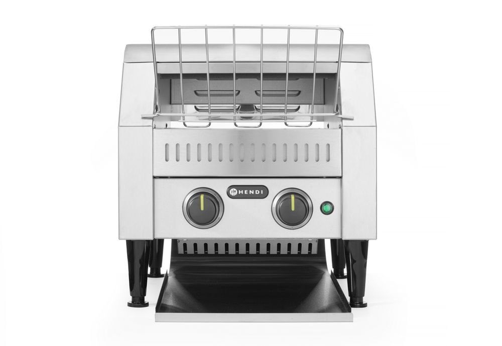 Durchlauf-Toaster, doppelt, HENDI, Silber, 230V/2240W, 418x365x(H)390mm