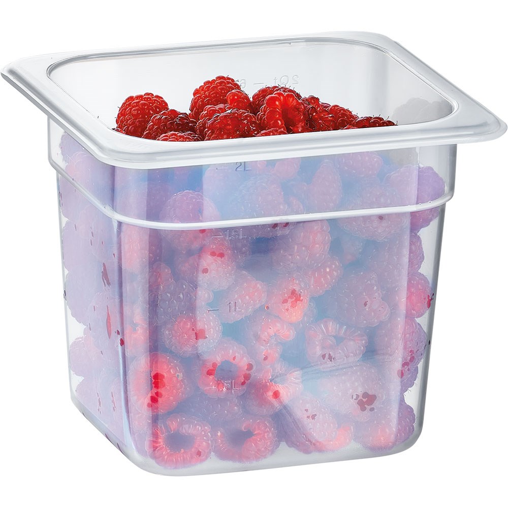 Gastronormbehälter, Serie Standard, Polypropylen, GN 1/6 (65 mm)