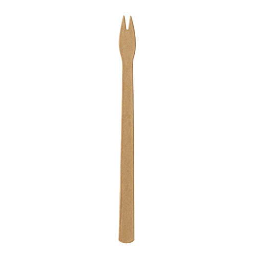 188000 Pommes-Frites-Gabeln, Papier "pure" 13,5 cm braun