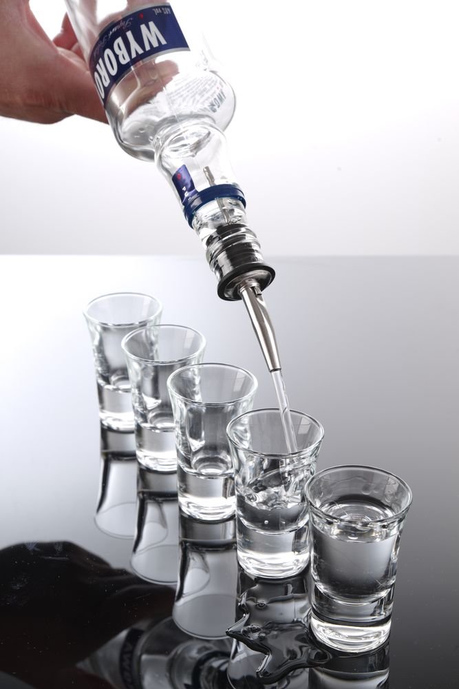 Freeflow-Ausgiesser, BarUp, schneller Ausfluss, 6 Stk